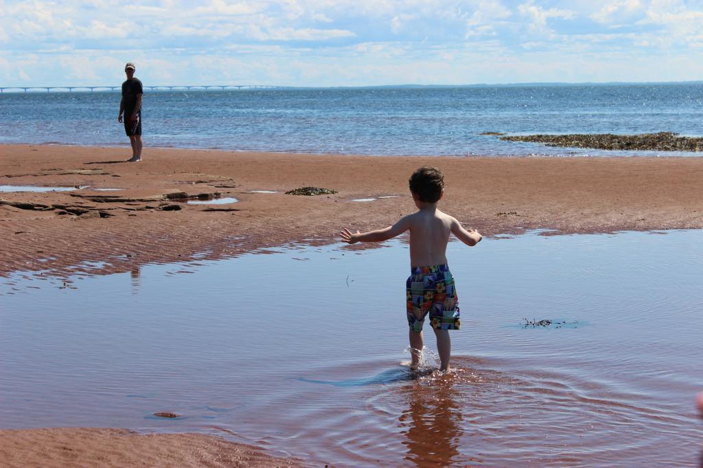 Cottages On Pei-Oceanfront Bedeque Esterno foto